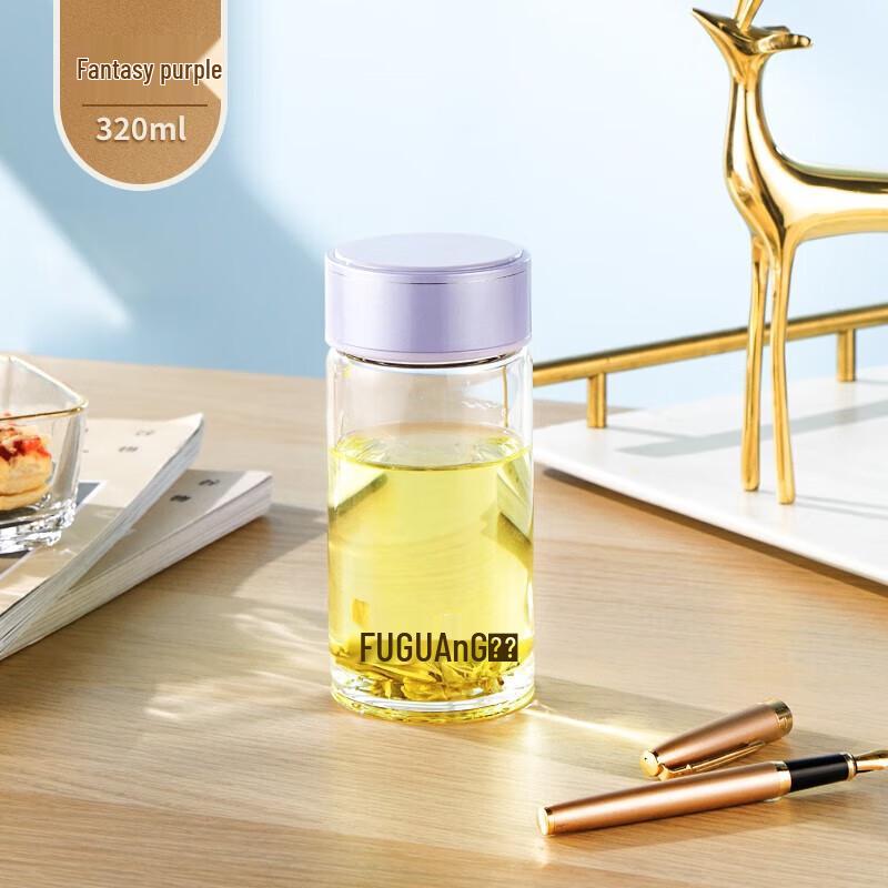 Fuguang G2137-DH 320ml Single-Layer Glass Cup