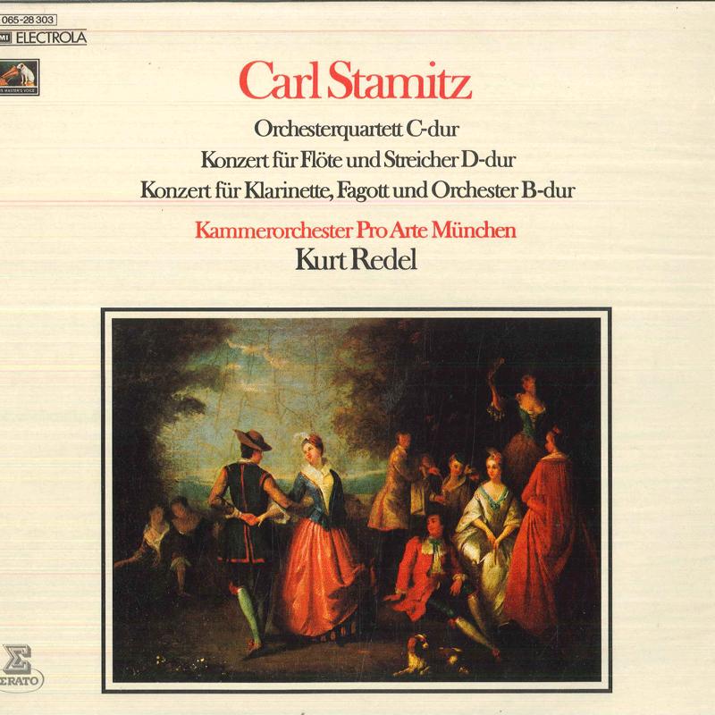 

Виниловая пластинка KURT REDEL KAMMERORCHESTER PRO ART Stamitz Orchesterquartett Cdur Op 1C06528303 EMI ELECTROLA 1973 Германия Классическая Б/У