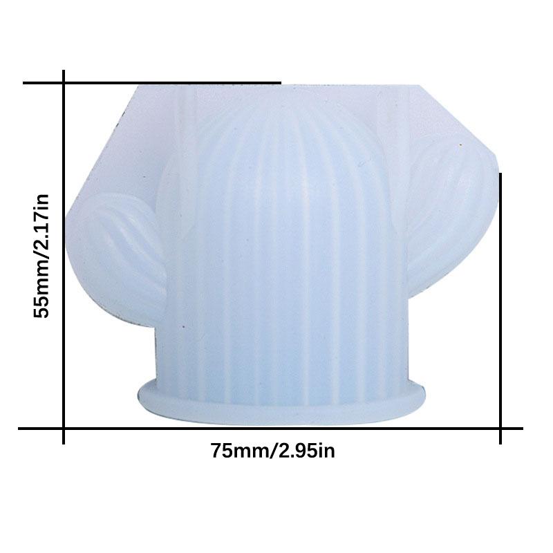 Silikonová forma na kaktusovou svíčku, ručně vyráběná mýdla, epoxidová dekorační forma, silikonová forma