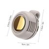 Small Clip Fan Clip On Personal Fan Bladeless Air Cooler Quiet 360 Rotation Battery Operated Cool Gadgets For Neck Waist Camping