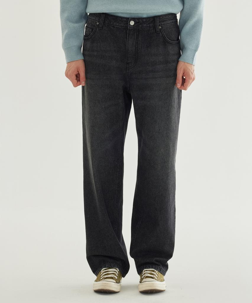 COVERNAT Regular Fit Brushed Denim Pants Blue