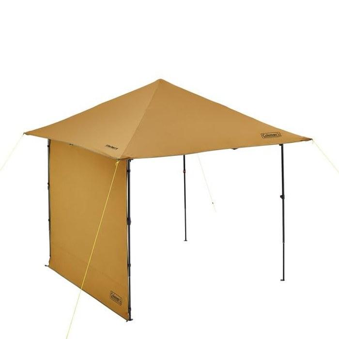 Coleman TC Viser Shade II/M with Full Flap Beige One Size