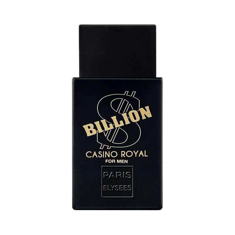 Paris Elysees Billion Casino Royal Billion Dollar Collection Perfume Created in France Eau de Toilette Natural Spray Perfume for Men 100ML (3.3fl.oz.)
