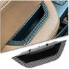 For 2011-2017 BMW F25 F26 X3 X4 Left Side Door Interior Inner Handle Trim Carbon