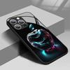 Fantasy Crystal For Apple Pattern Tempered Glass Phone Case For iPhone 17 16 15 14 13 12 11 Pro Max 17Air 16E 7 Plus XS X Cover
