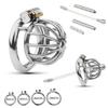 New Metal Chastity Cage Male 2 Type Cock Cage Penis Ring Masturbation SM Gay Chastity Devices Adult Sex Toys For Men