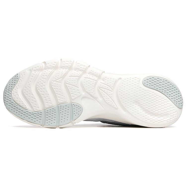 Anta Running Series Casual Non-Slip Wear-Resistant Low-Top Running Shoes Men Sneakers White Green 112135555-4