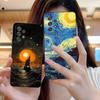 Abstract Oil Painting Phone Case for Samsung Galaxy M55 54 42 35 34 33 32 23 22 15 14 13 12 F55 5G Soft TPU Shockproof Cover