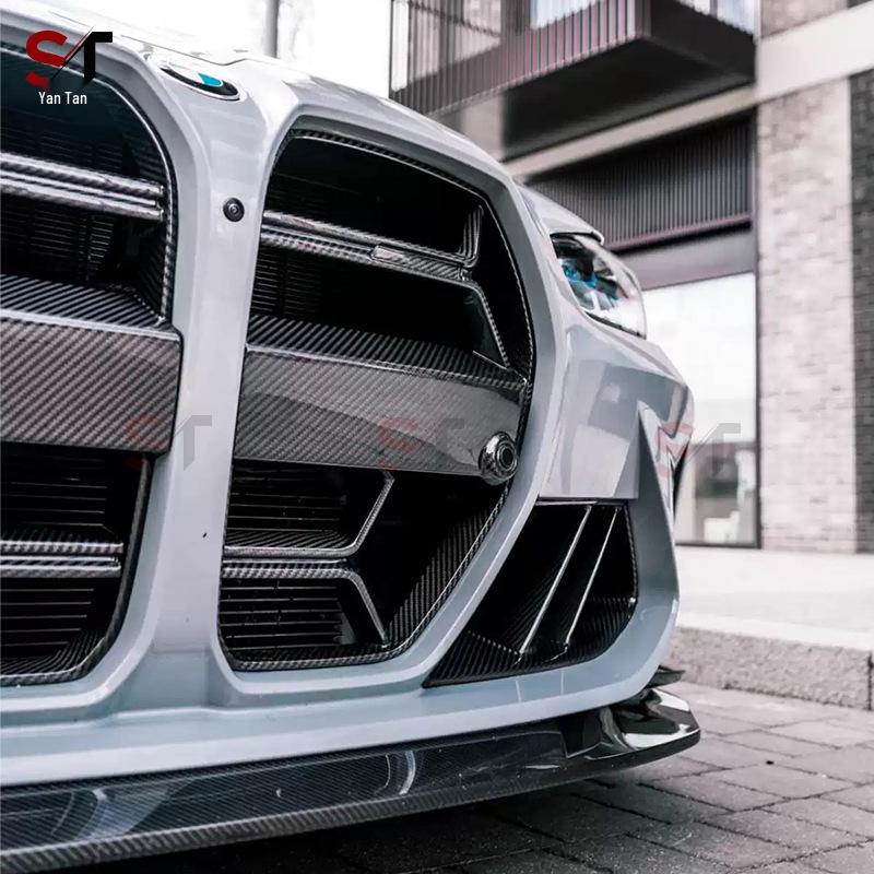 CSL Style Dry Carbon Fiber Front Bumper Grille for BMW M3 G80 & M4 G82