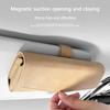 ZQE1  Car Sun Visor Glasses Holder Clip Eyeglasses Storage Bag Accessory For Mercedes Benz AMG W176 W212 W168 W222 W204 W190 C300