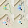 Cute Colorful Star Pony Bead Pendant Keychain Creative Horses Mobile Phone Rope Backpack Decoration Pendant Accessories Gift