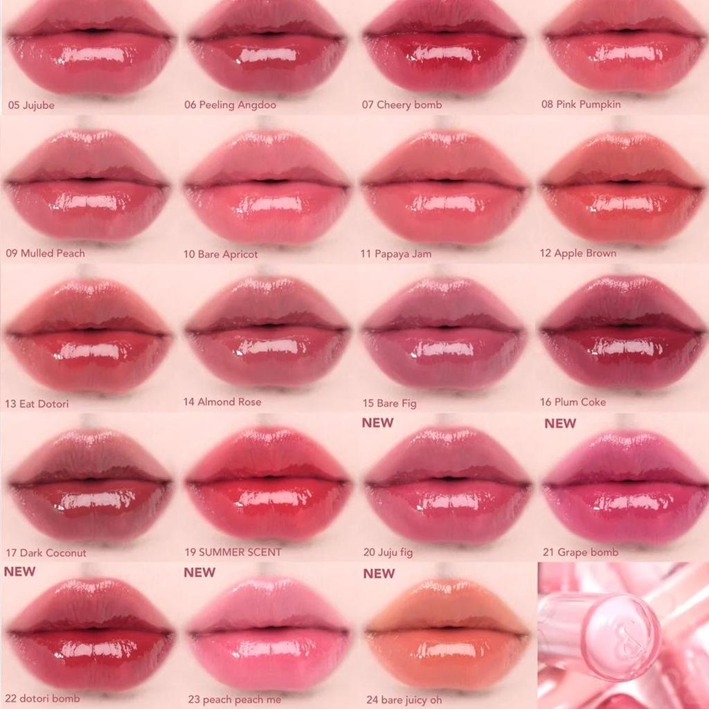 Rom&nd Romand  THE 2.0 JUICY LASTING TINT  3.5g/0.12oz (12colores)