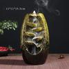 1pc,Home Decorations Lucky Feng Shui Ornaments Indoor Aromatherapy Waterfall Backflow Incense Burner (Without Incense)