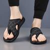 Summer New Shoes for Men Slippers Fashion Print Casual Flip-flops Street Comfortable Beach Shoes