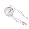 304 Stainless Steel Soy Milk Machine Filter Dregs Oil Foam Fishing Spoon Pot Colander Strainer Wire Fine Mesh Flour Sifter Sieve