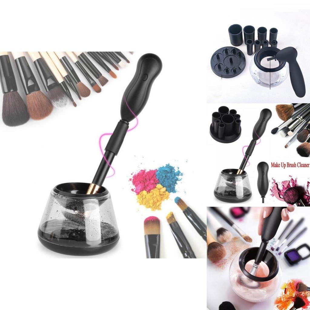 Electric Cosmetic Makeup Brush Cleaner Dryer For Efficient Cleaning And Drying