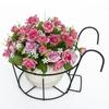 Simple Flower Pots Stand Hanging Potted Plant Rack Patio Garden Hanging Basket  Bedroom