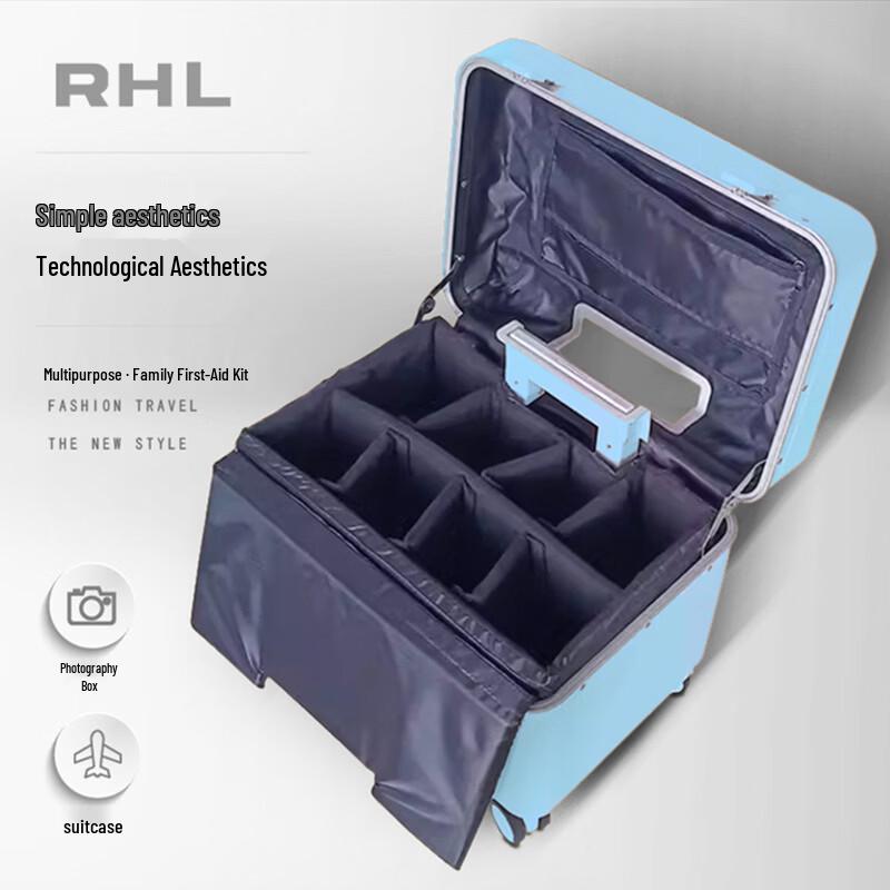 Li Shen Flip-Top Aluminum Frame Carry-On Luggage