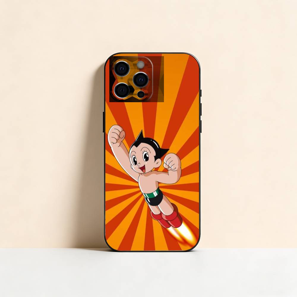 Astro Boy Running Phone Case Silicone Soft For IPhone 17 16 15 14 13 12 11 X XR Plus Pro Max Plus iPhone13PRO