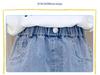 Korean Style Girls' Denim Shorts with Bows - Chic Summer Fashion Hot Pants for Kids