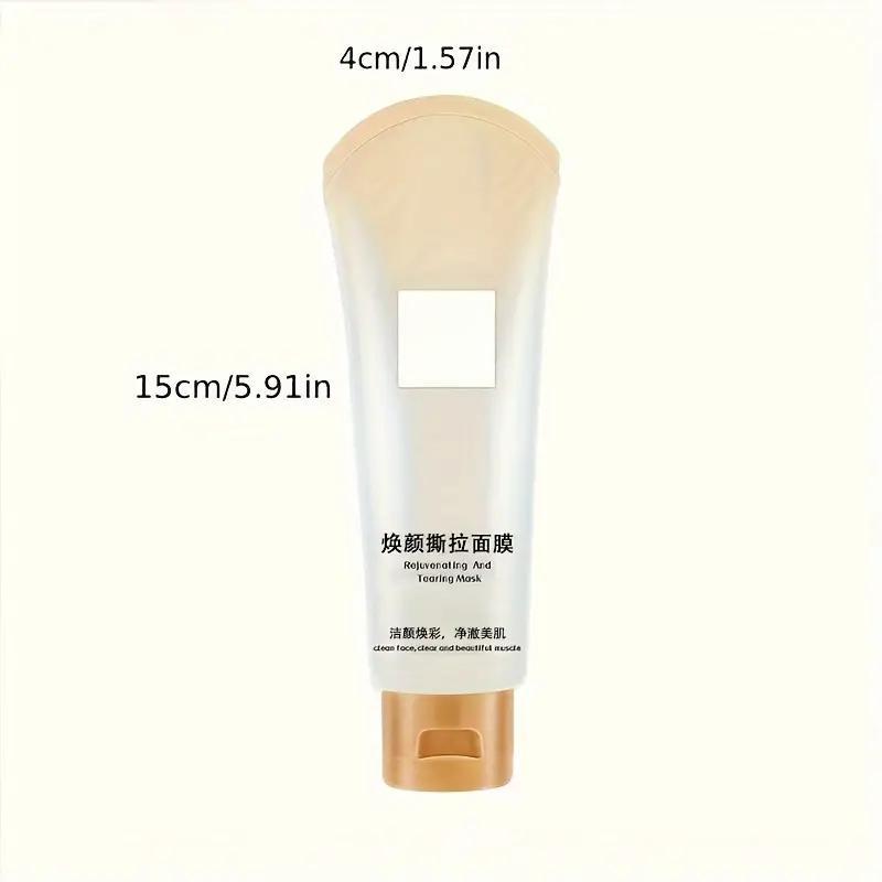 

Маска-пленка для лица с гиалуроновой кислотой и глицерином, унисекс для взрослых, очищение пор, без спирта, без запаха, подходит для всех типов кожи бежевый