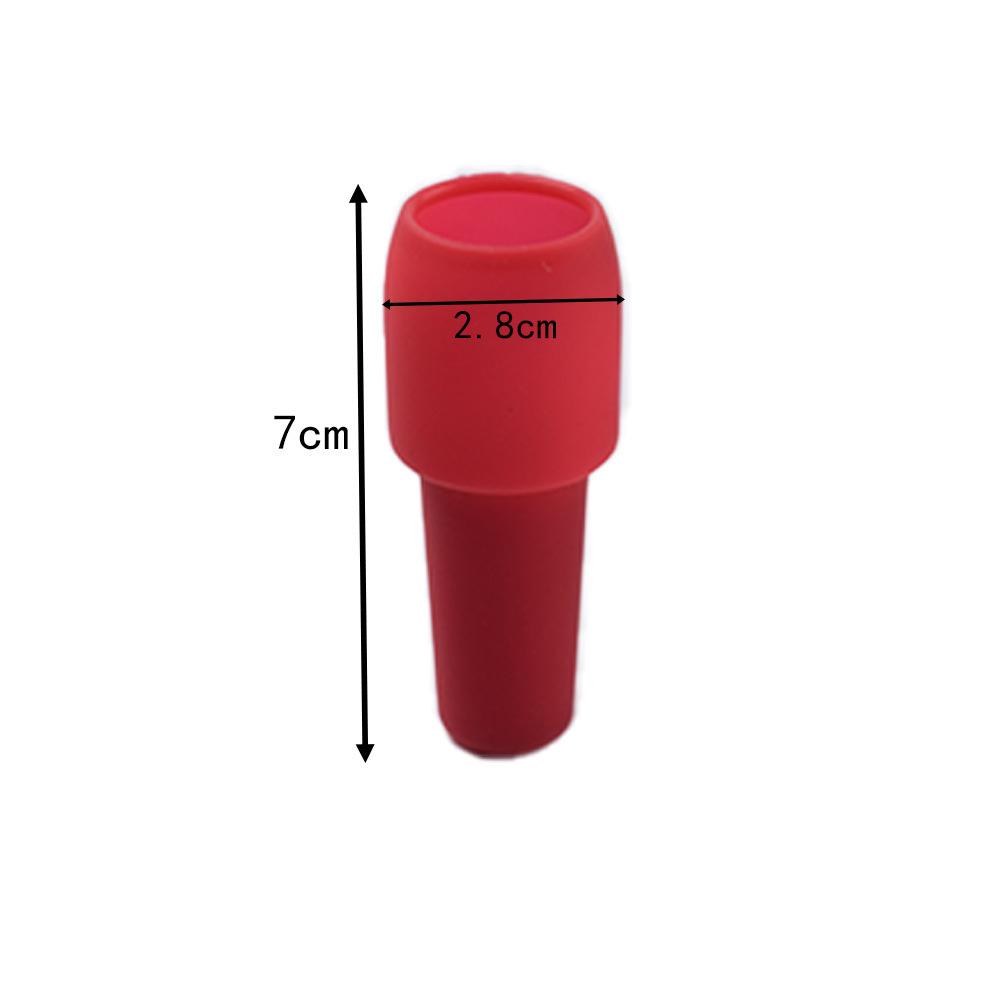 Universal Silicone Wine and Champagne Stopper - Double Seal, Anti-Fall, Red Wine Sealer