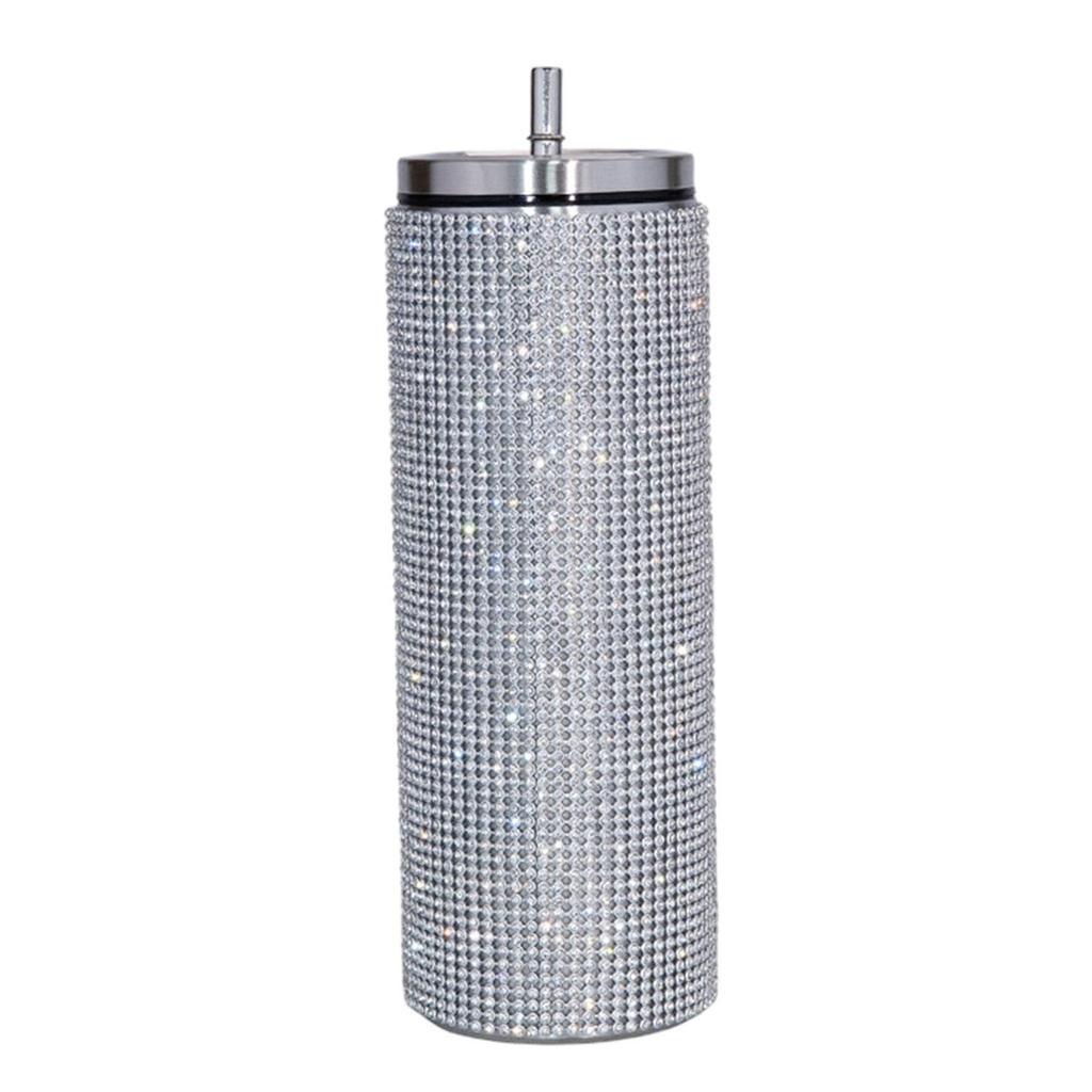 Vakuová láhev Diamond Bling Cup 600 ml Nádoba na nápoje Nerezová pro domácnost