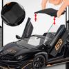 Large Size 1/18 Lamborghini Aventadors SVJ 63 Alloy Sports Car Model Diecast Metal Toy Racing Car Model Simulation Sound and Light Kids Gift
