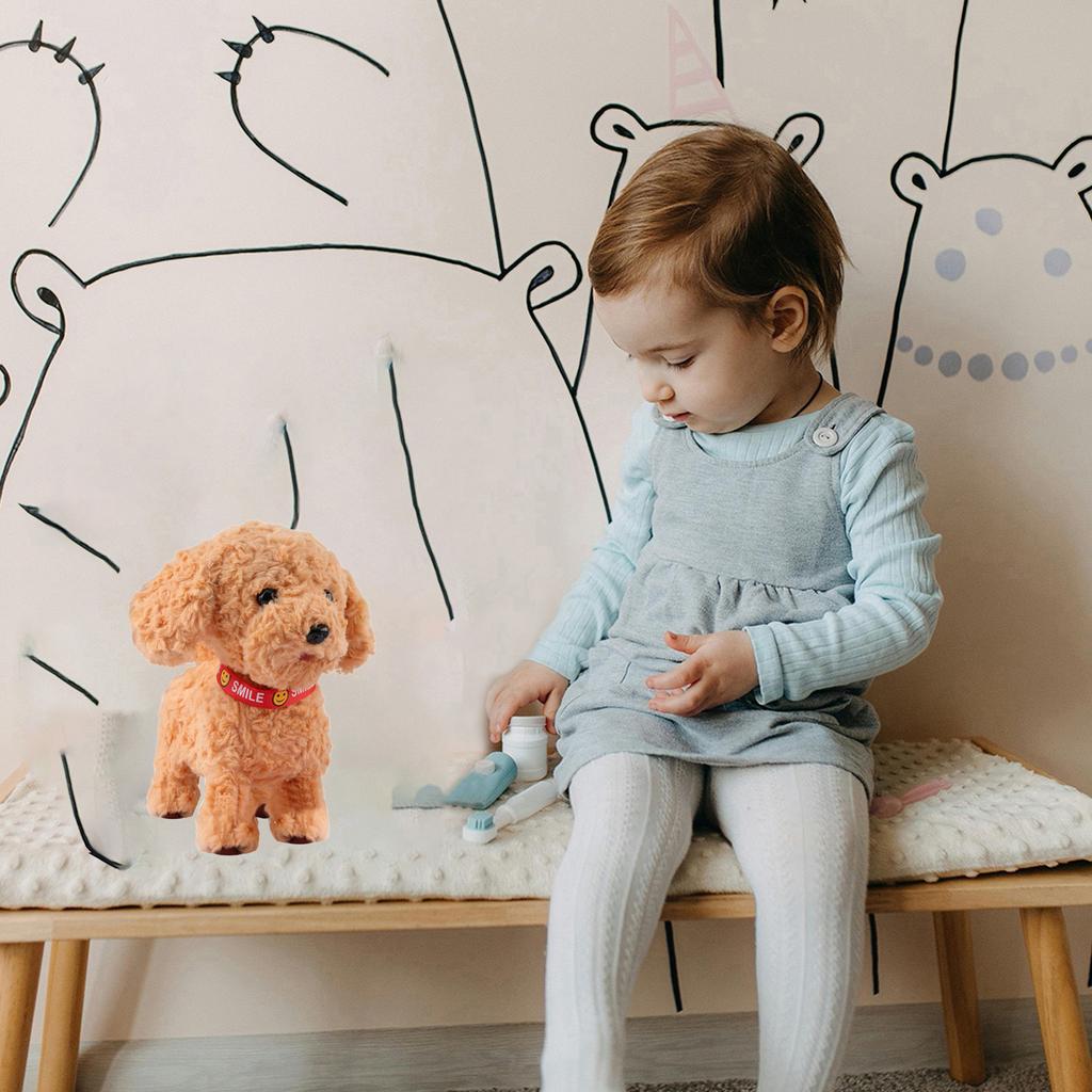 Simulated Electric Toy Dog That Barkss While Walking (Unmarked)