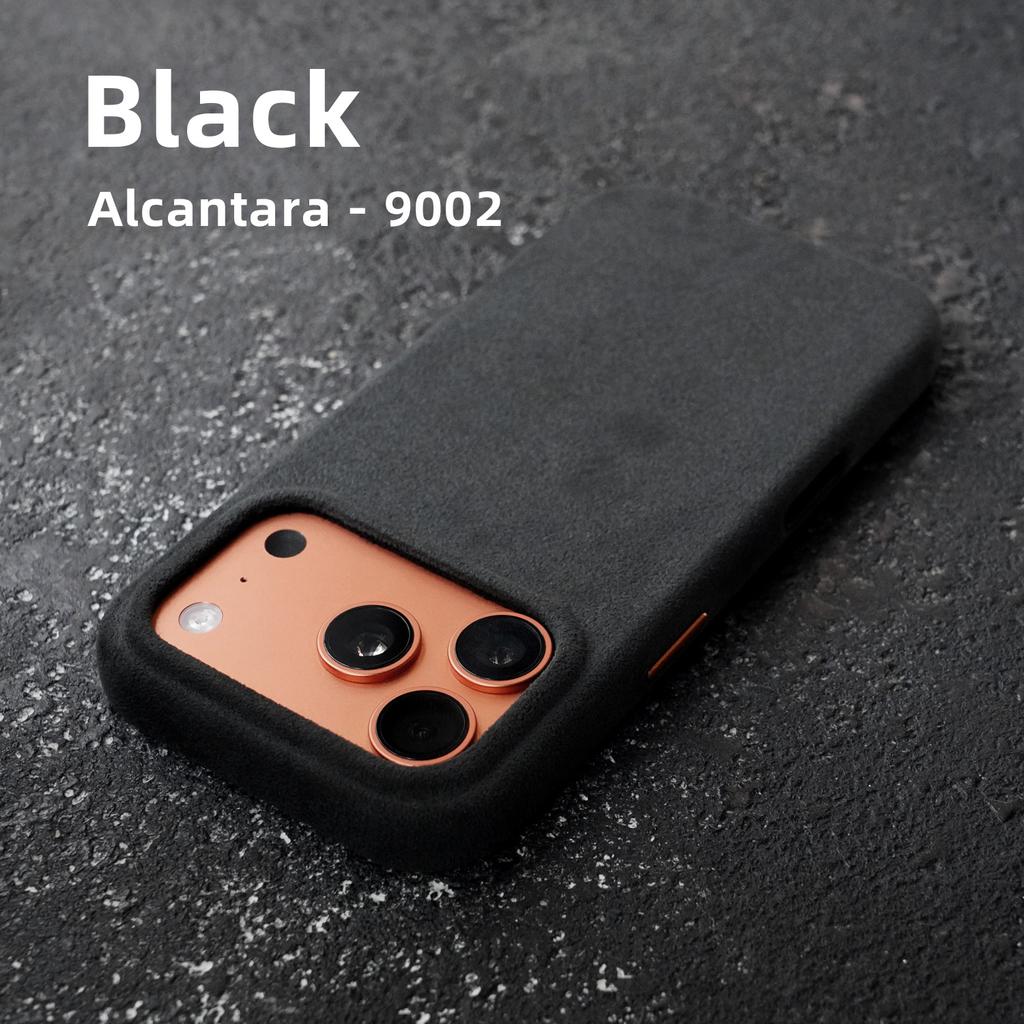 Ručně vyrobené pro ALCANTARA Pouzdro pro IPhone 17 Pro / 17 Pro Max Kompatibilní MagSafe Luxusní semišová kůže Pouzdra na telefony Supercar Kryt