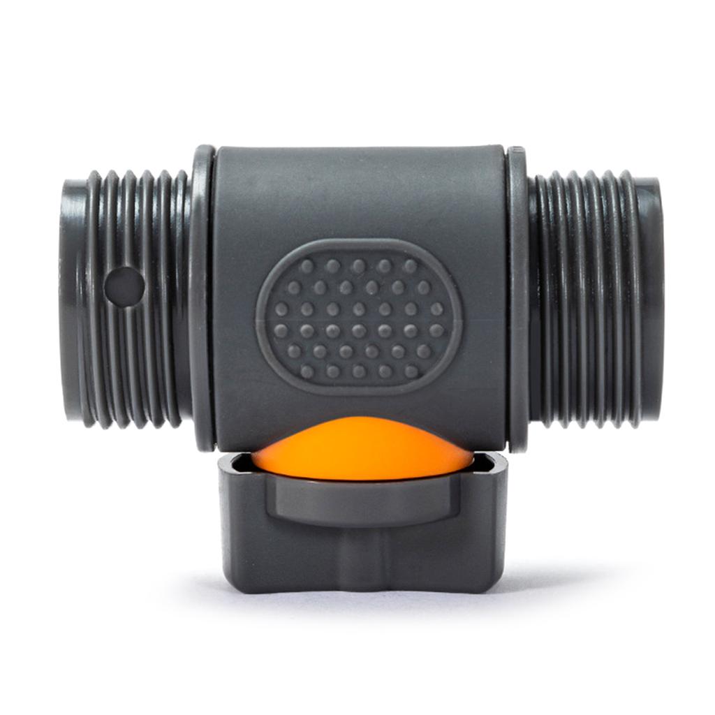 3/4 Inch External Thread Extension Connector With Builtin Switch For Easy Water Management for Home And Garden Pipe Use