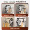 MDNG Self-Adhesive Adjustable Wall Hooks