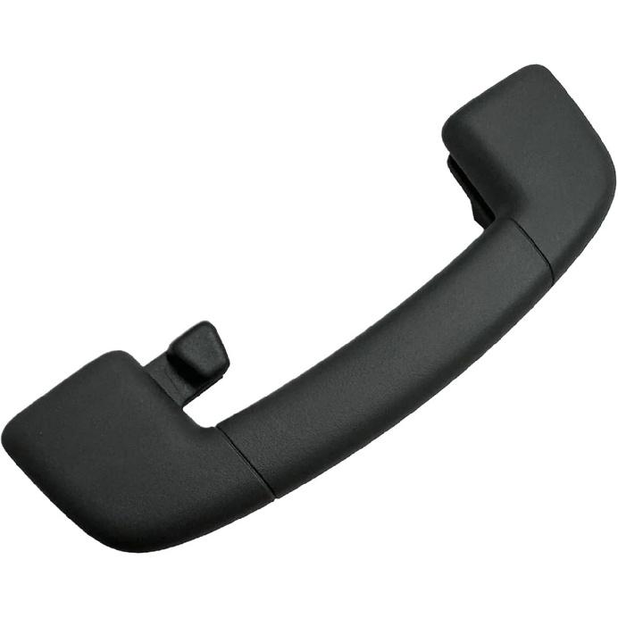 Car Interior Roof Grab Handle, Black, ABS Plastic, 1 Count, Modern Style, Ambidextrous, Pull Handle, No Lock, Screws and Snap-on, 1 cm Width, Fit For