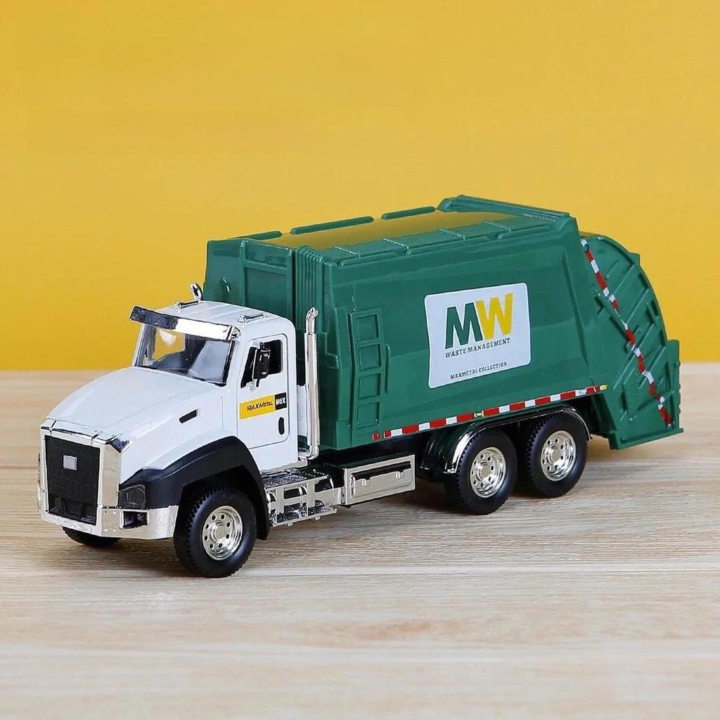 Alloy Construction Vehicle Set for Kids Ages 3-6: Mixer, Excavator, Dump Truck
