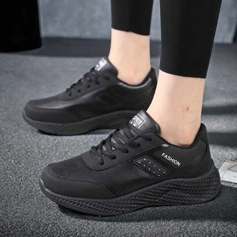 Fashion High Sole Tied Tennis Casual Gray Women's Shoes Sneakers On Offer Sport Importers Teni New Fast Snackers Boty Kawaiis