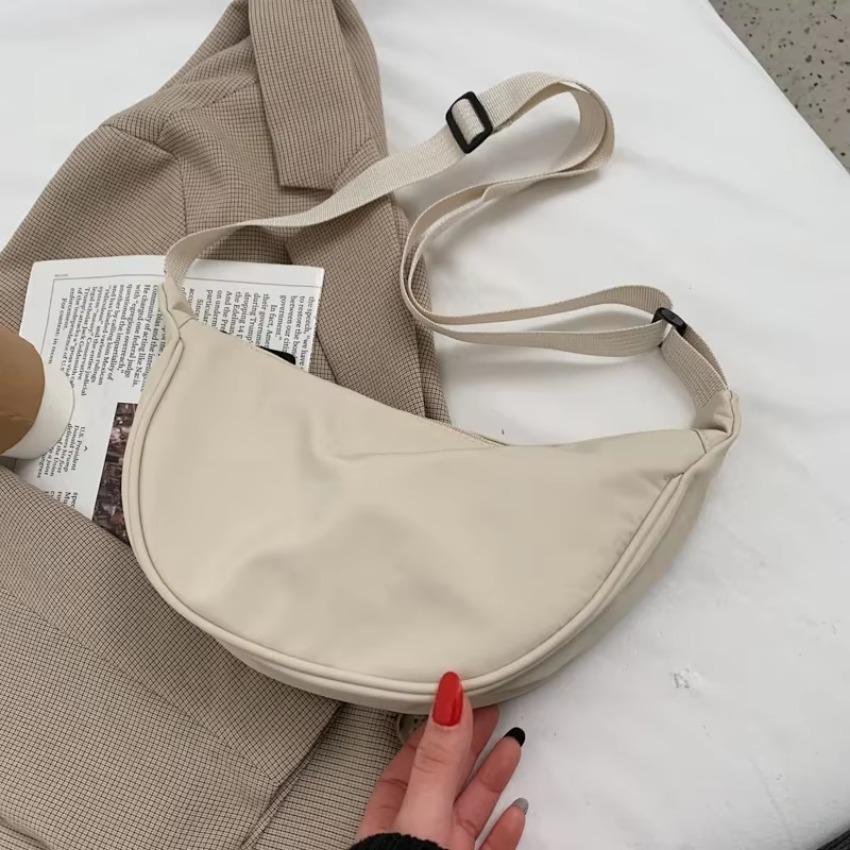 1 Pcs New Fashionable Dumpling Bag Lightweight Commuting Underarm Large Capacity Simple Shoulder Crossbody Bag