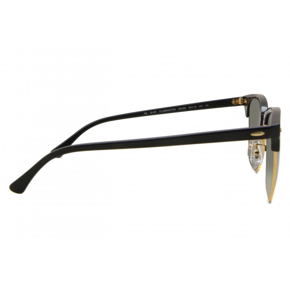 Rb3016f Clubmaster Asian Fit W0365 Unisex Sunglasses