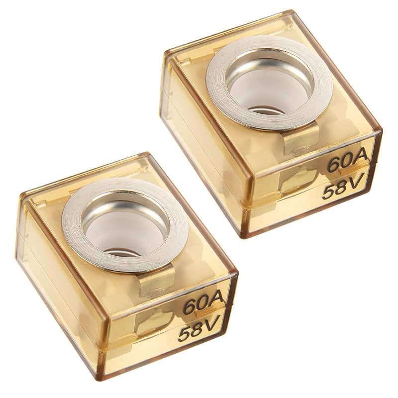 BOJACK Terminal Fuse 300A Marine Rated Battery Fuse (MRBF) 58V DC Max IP66 Waterproof for The Circuit Protection of Automobiles RVs Cranes Ships