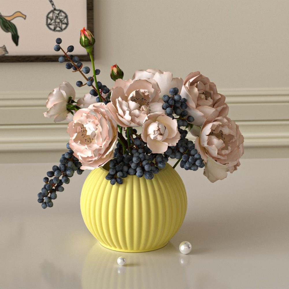 Silicone Mold Food-Grade Home Decor Mold Vase Mold Smooth For Living Room Weddings Shelf Styling