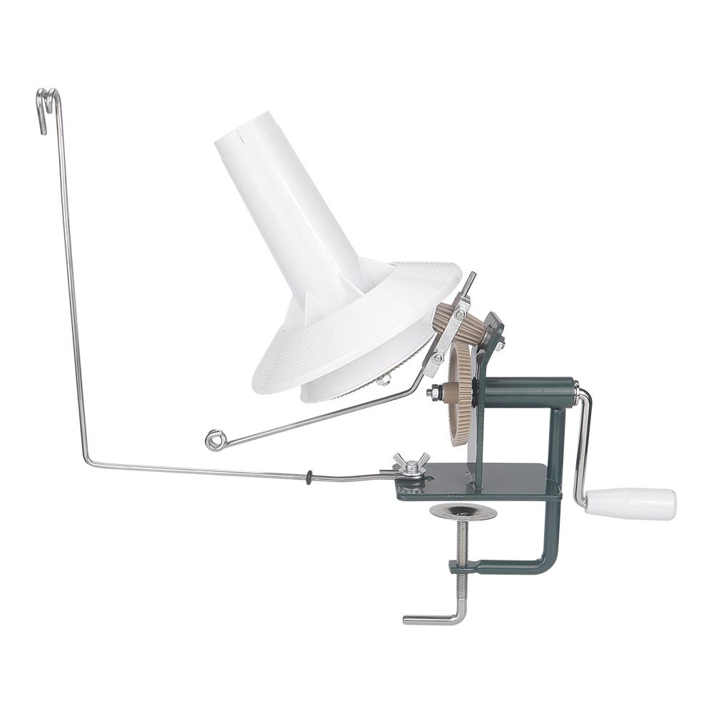 

1 шт. ручная машина для намотки пряжи с ручным приводом, катушка, инструмент для смешивания и скручивания пряжи, бытовой инструмент для помощи в ручном вязании DIY белый