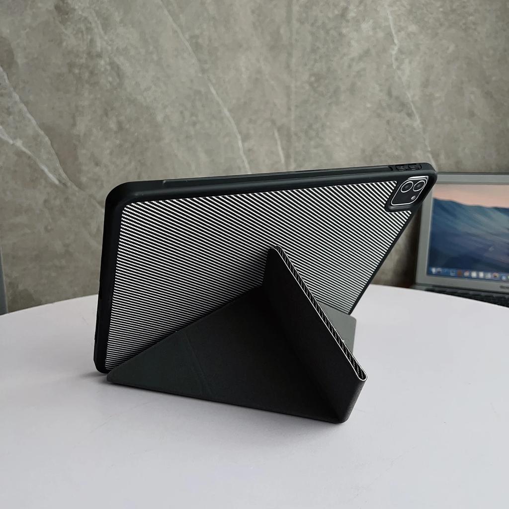 Y-fold Stand Case for IPad Air 3 4 5 Pro 6 7 8 9 10th 11th Generation Case 2025 MINI 10.9 11 Inch Pen Slot Leather Cover