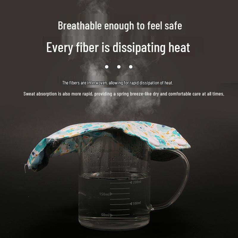 28CM Antibacterial Washable Graphene Cotton Sanitary Napkins & Leak-Proof Panty Liners