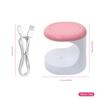 Mushroom-Shaped Portable Light Therapy & USB Nail Lamp for Single Nail