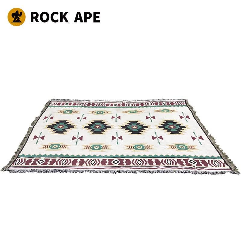 Rock Planet Vintage Tassel Picnic Mat