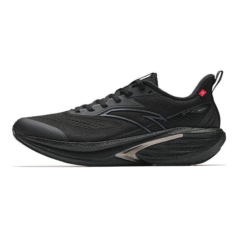 Anta Rocket 7 Cushioning, Wear Resistant Low top Casual Running Shoes Men's Basic Black 112545581-9
