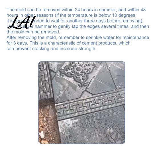 Cement Bestratingsteen Mal Herbruikbare Beton Pad Stapsteen Mal DIY Bestratingsmal Tuin Terras Loopbrug Maken voor Buiten Achtertuin Decoratie Plastic