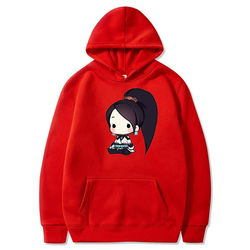New VALORANT Hoodies Anime Cartoon FPS Game Print Streetwear Unisex Women Fashion Oversized Sweatshirts Hoodie Pullovers Tracksuits
