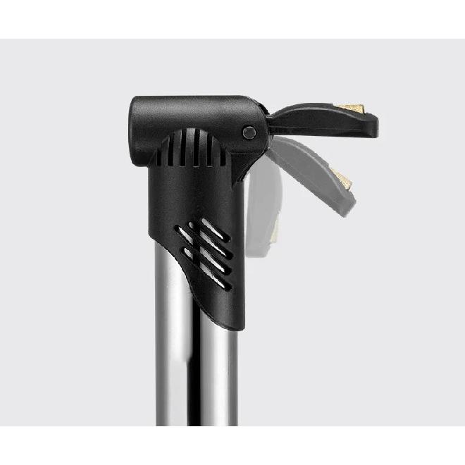 ROCKBROS Bicycle Pump Portable 80-100PSI Easy Operation Mini High Pressure Air Pump Cycling Stainless Steel MTB Bike Accessories