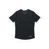 Li Ning Sporttraining Schnelltrocknend Atmungsaktiv Gestrickt Rundhalsausschnitt Gerades T-Shirt Herren Tops Schwarz ATSQ365-2
