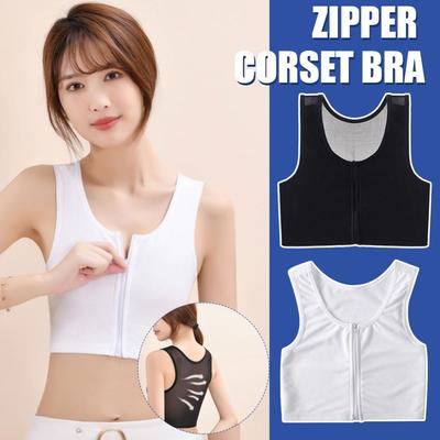 Atmungsaktive Tanktops ohne Bandagen, bequeme Brustweste, neuer Bodyformer-Korsett für Damen